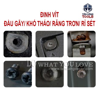 BỘ MỞ TOÉT ĐẦU VÍT KOMAX 0101