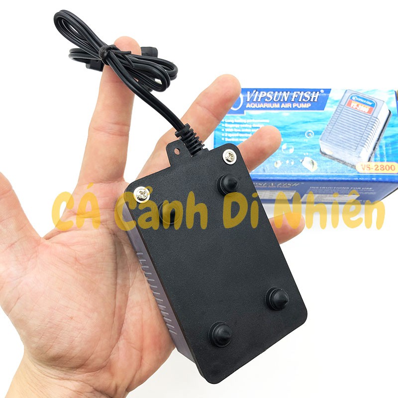 Máy sủi khí oxy 1 vòi VIPSUN Vs2800 VS-2800 2.5W thổi khí oxy cho hồ cá