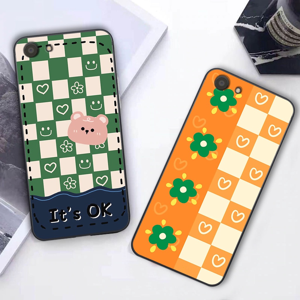 Ốp lưng Oppo A83 happy day, gấu bear dễ thương - BỀN - ĐẸP -BAO GIÁ TOÀN THỊ TRƯỜNG