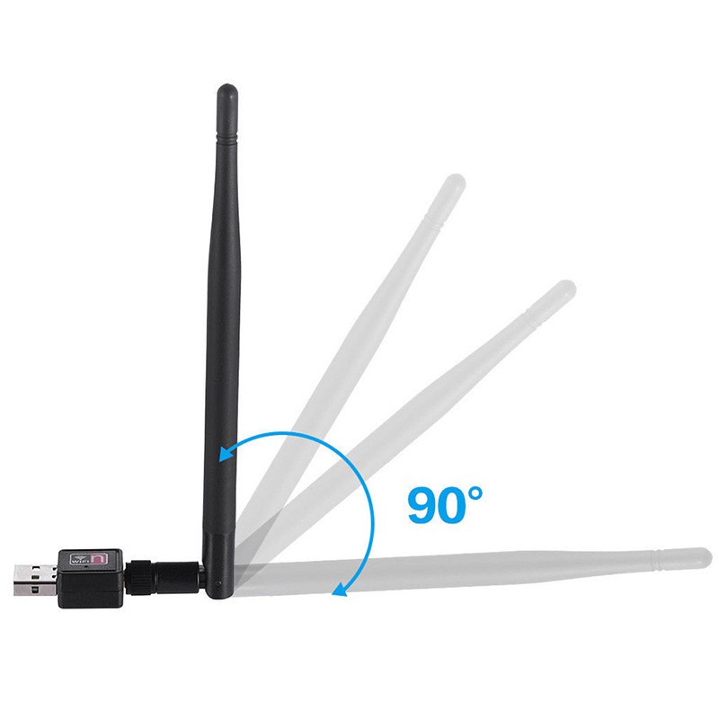 USB Thu Sóng Wifi 802.11n Cho Máy Tính Có Anten Dài Bắt Sóng Cực Tốt | BigBuy360 - bigbuy360.vn