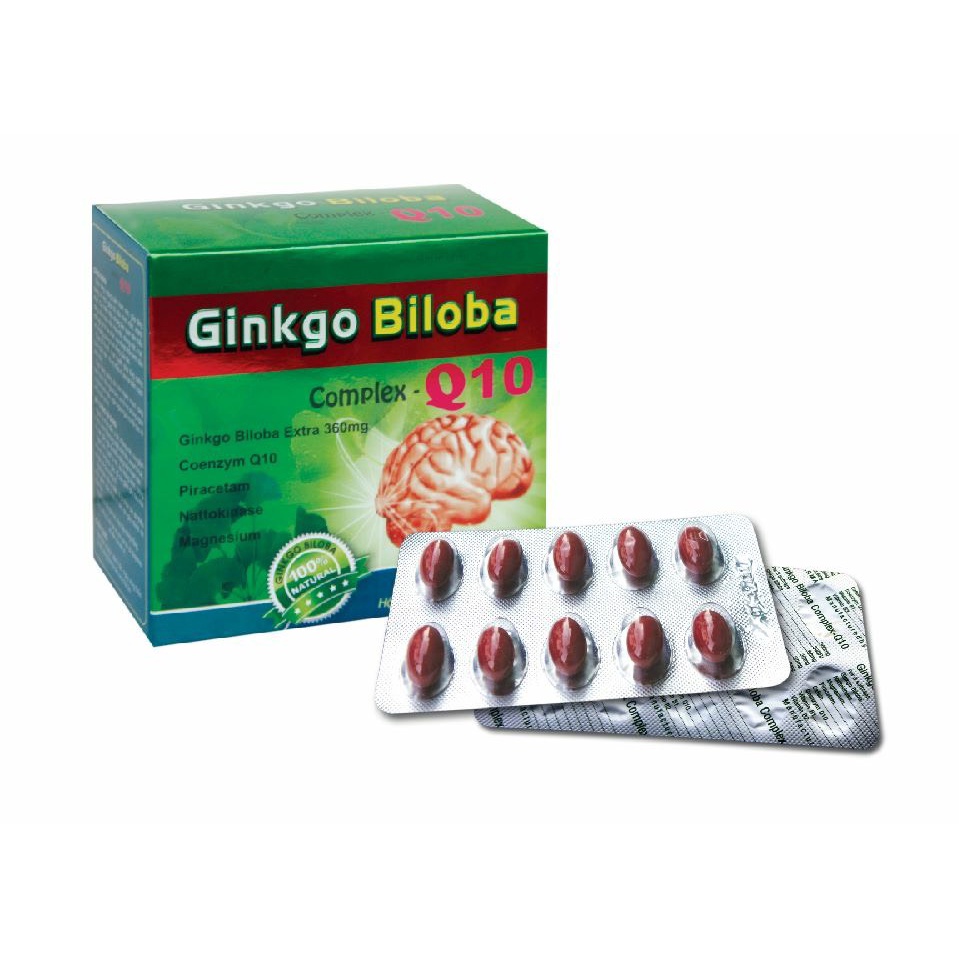 viên uống bổ não Ginko biloba Q10