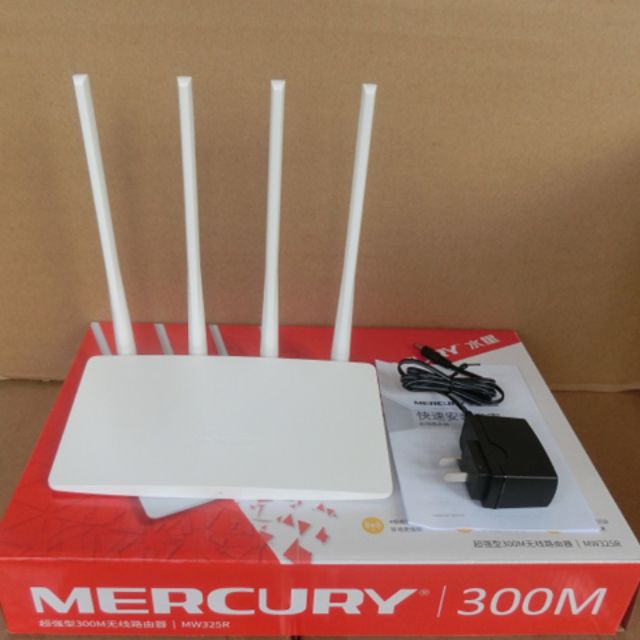 BỘ PHÁT WIFI MERCURY MW325R 4 ANTEN GIÁ RẺ