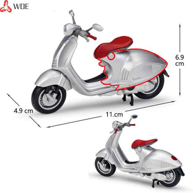 Mô Hình Xe Máy Vespa 946 Bằng Hợp Kim Tỉ Lệ 1: 18