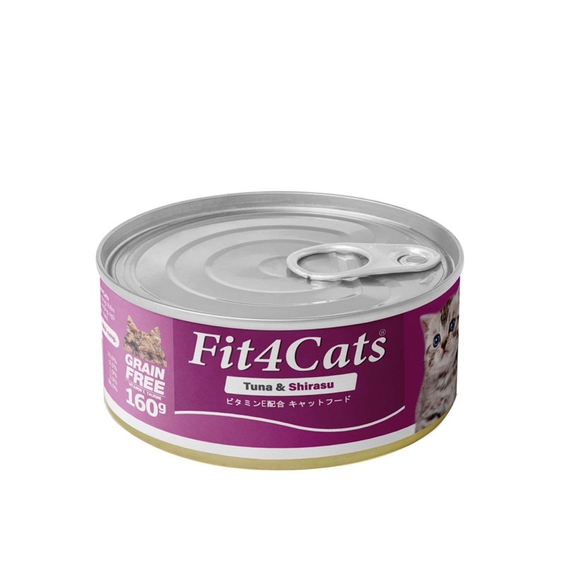 Pate lon fit4cat 170g công thức cải tiến cho mèo