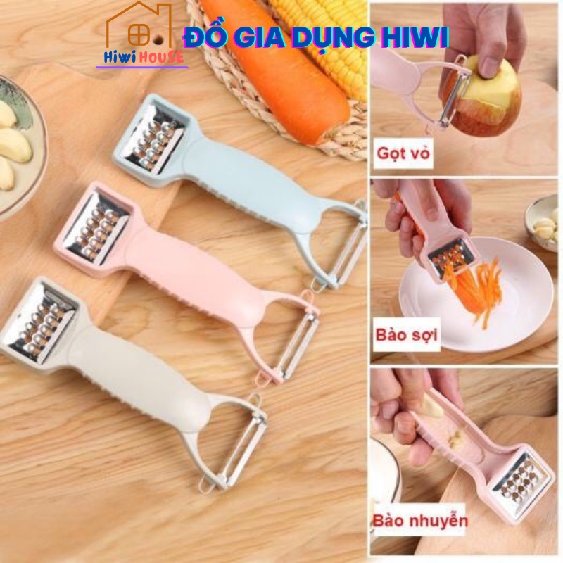 Nạo Gọt 2 Đầu Loại Lúa Mạch Cán Dài Tiện Lợi