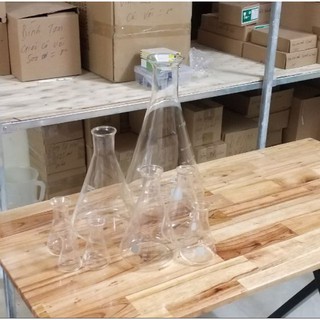 Bình tam giác miệng rộng 1000ml