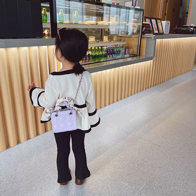 Túi Đeo Chéo Mini Phong Cách Phương Tây Hợp Thời Trang Mới Cho Mẹ Và Bé