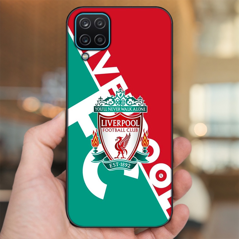 Ốp lưng Samsung A12 5G, M12 viền đen in hình Liverpool FC