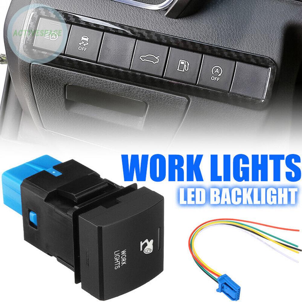 Push Switch Fittings For Toyota RAV4 LED LIGHT ON-OFF Push Button Switch