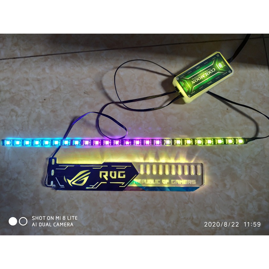 Dây Led RGB Coolman-Đồng Bộ Hub Cooman, Coolmoon