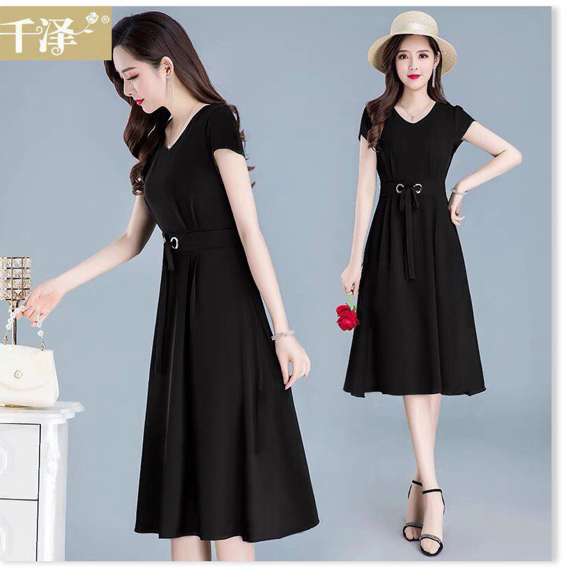 Đầm poly 2 da nữ dự tiệc siêu sang cho các chị em lựa chọn KOKO MI STORE