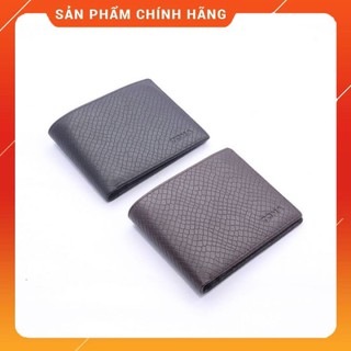 Ví nam da bò cao cấp dập vân giả vân da rắn | Có VIDEO hình ảnh thật
