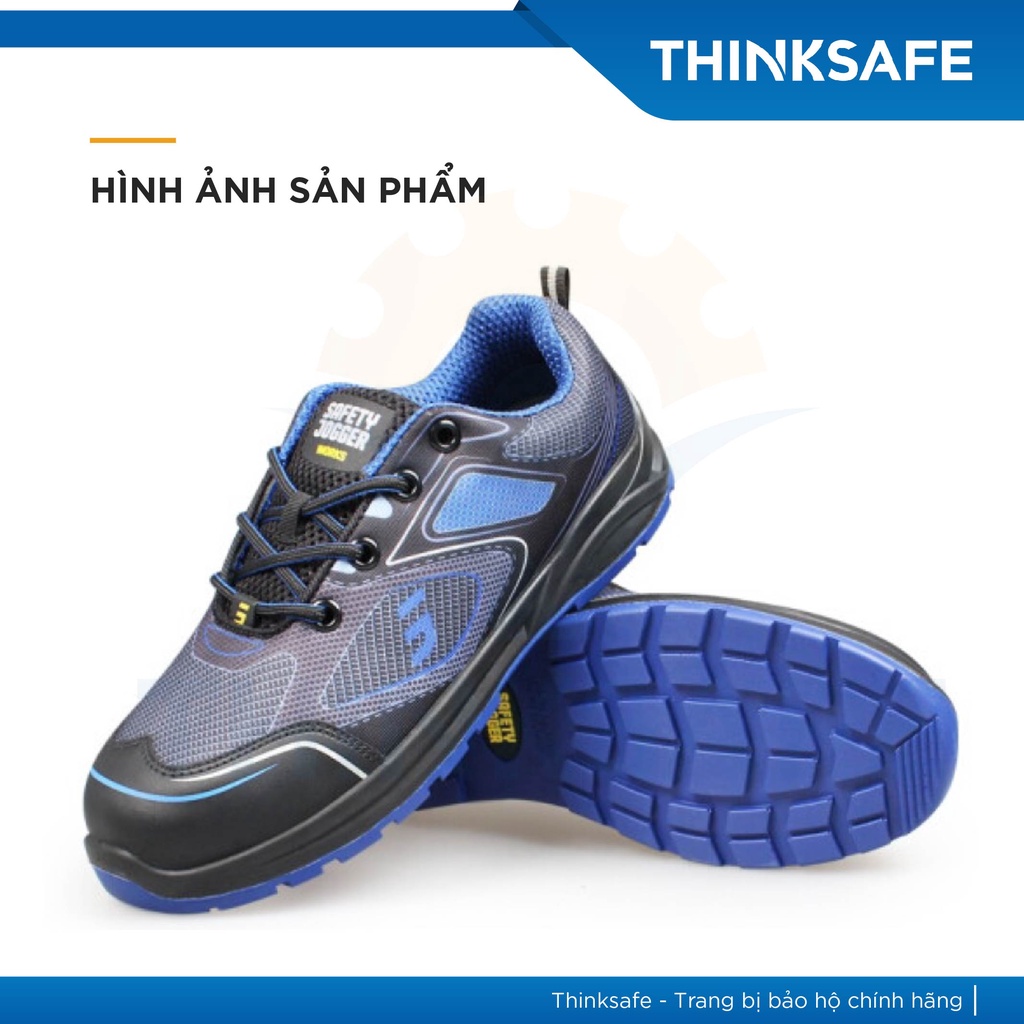 Giày bảo hộ Jogger nam Cador thể thao chống đinh giập ngón chống trượt siêu nhẹ Giày jogger chính hãng - THINKSAFE