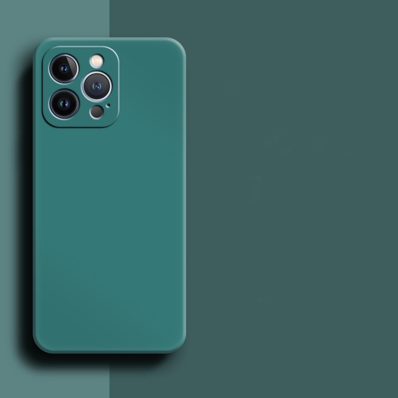 Ốp Điện Thoại Silicone Mềm Chống Sốc Cho iPhone 14 13 Pro Max Plus