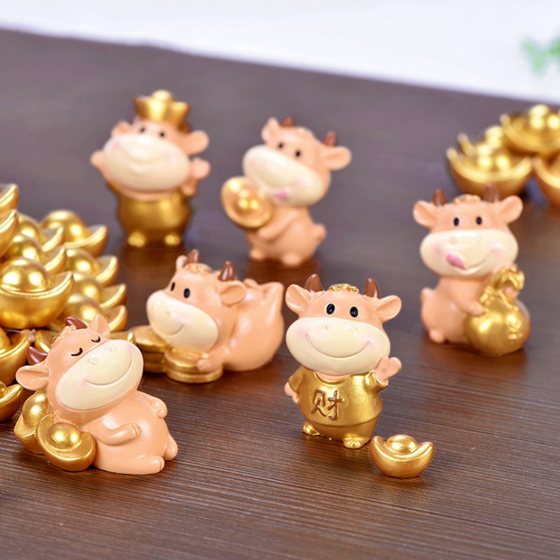 1 Tượng Bò Sữa Trang Trí Vườn