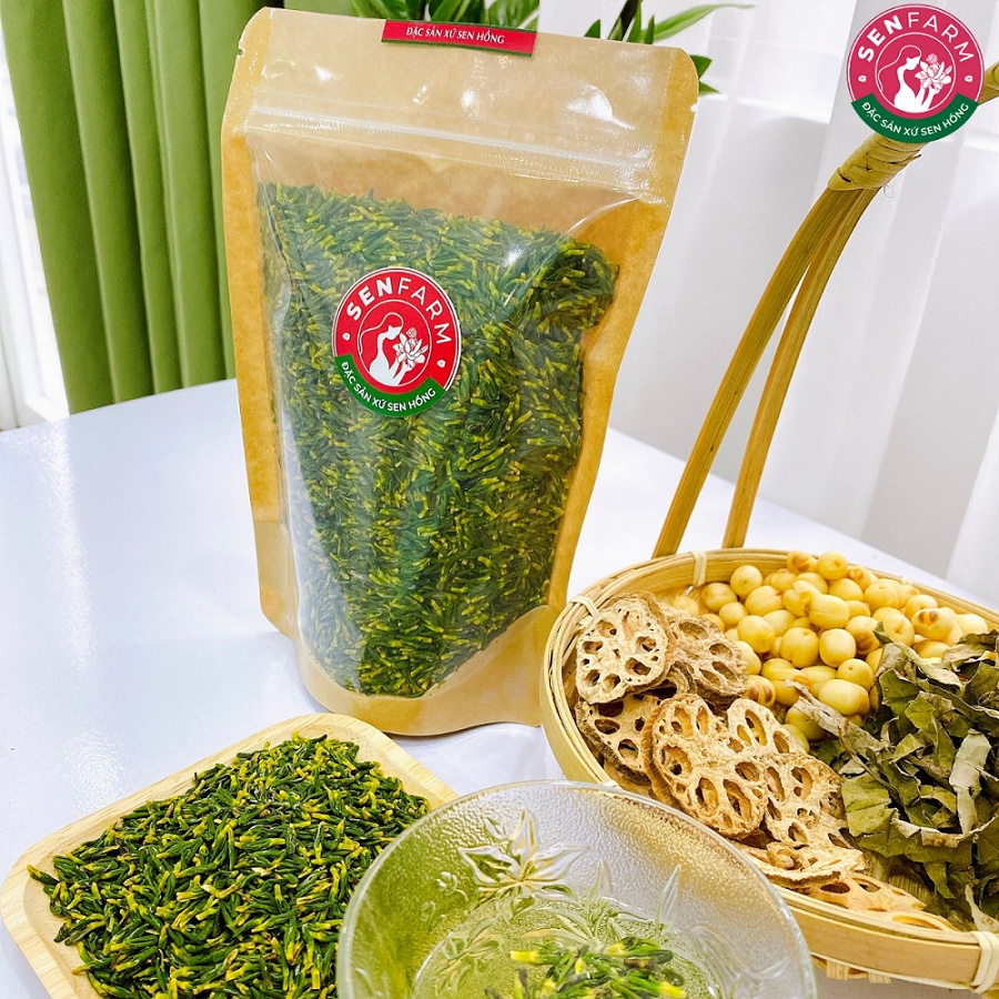 Tâm sen khô  Đồng Tháp loại 1 thượng hạng Senfarm