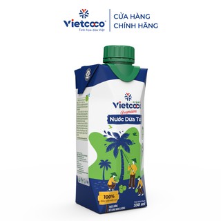 Nước dừa tươi Organic UHT Vietcoco 330ml