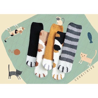 Vớ lông bàn chân mèo