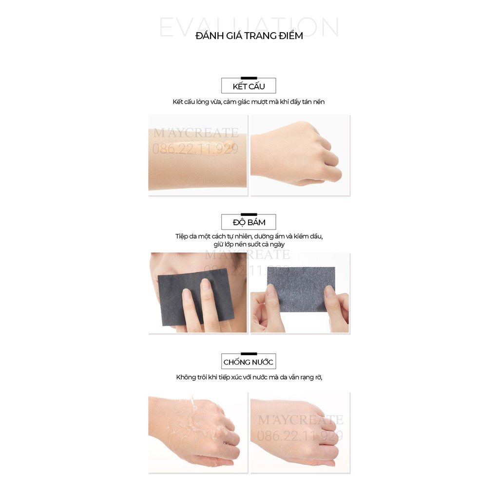 Phấn Nền Dạng Lỏng Che Khuyết Điểm Maycreate Hàng Nội Địa Trung. | BigBuy360 - bigbuy360.vn