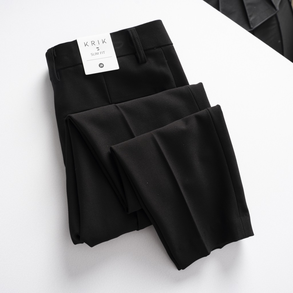 Quần Âu Nam KRIK Dáng Côn Chất Vải Mền Mịn Không Bai Không Xù 0477 | BigBuy360 - bigbuy360.vn