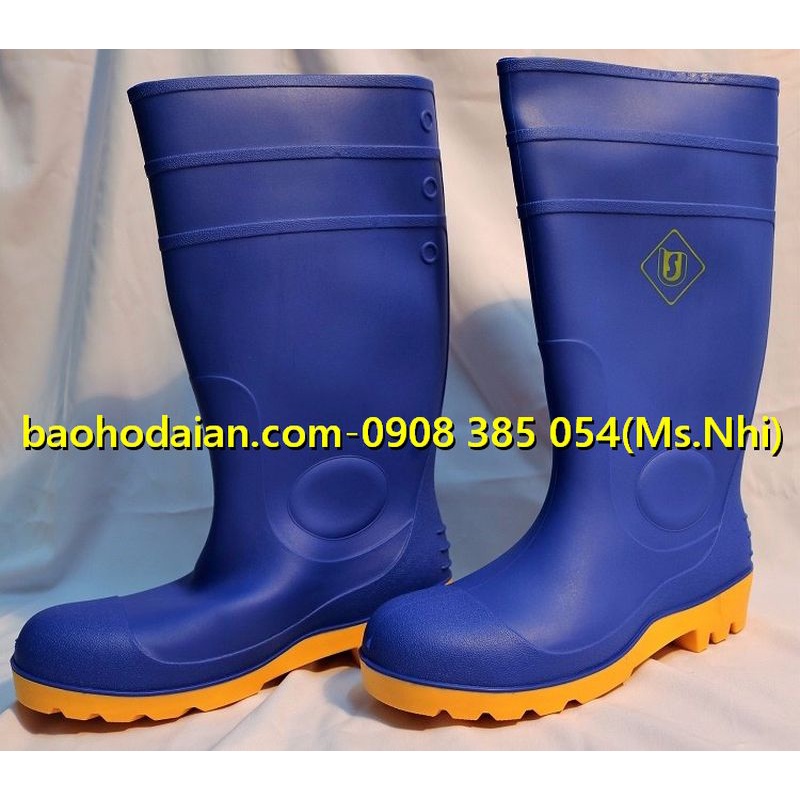 Ủng bảo hộ lao động mũi thép đế thép Usafety- Chính hãng, hàng sẵn, ảnh thật