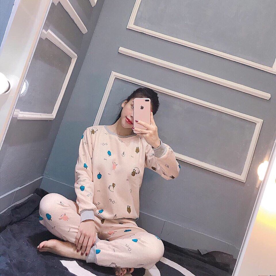 Bộ nỉ LÓT LÔNG NỮ siêu kute | BigBuy360 - bigbuy360.vn