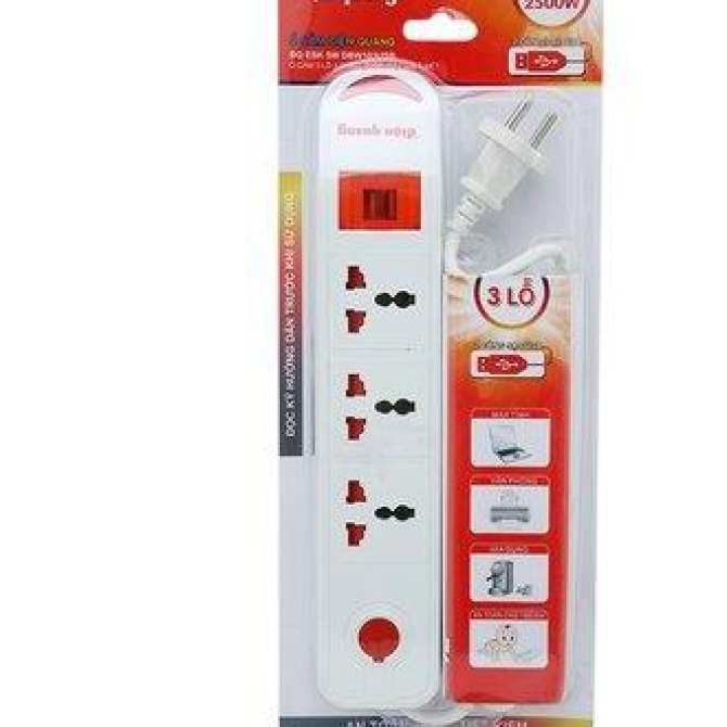 Ổ cắm Điện Quang ĐQ ESK DBW103USB (Kiểu tàu siêu tốc, 3 lỗ 3 chấu, 2 USB, màu trắng)