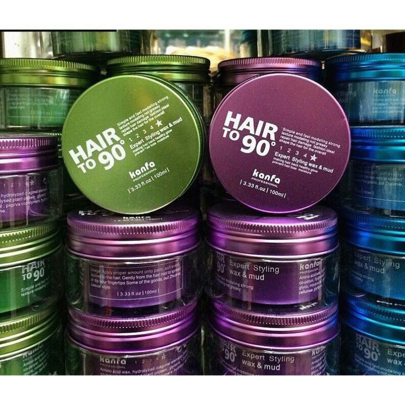 Sáp vuốt tóc Kanfa Hair to 90 Xanh Lá