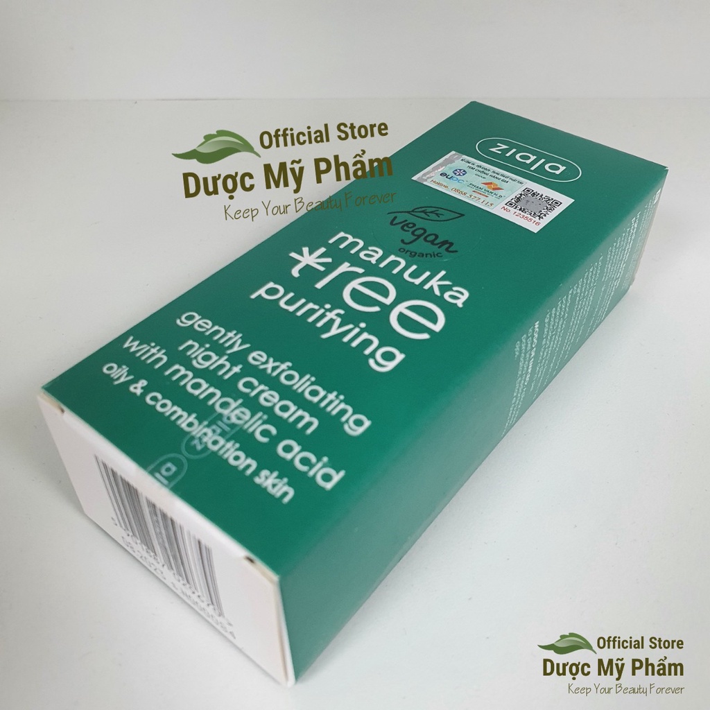 Manuka Tree Purifying Gently Exfoliating Night Cream  50ml