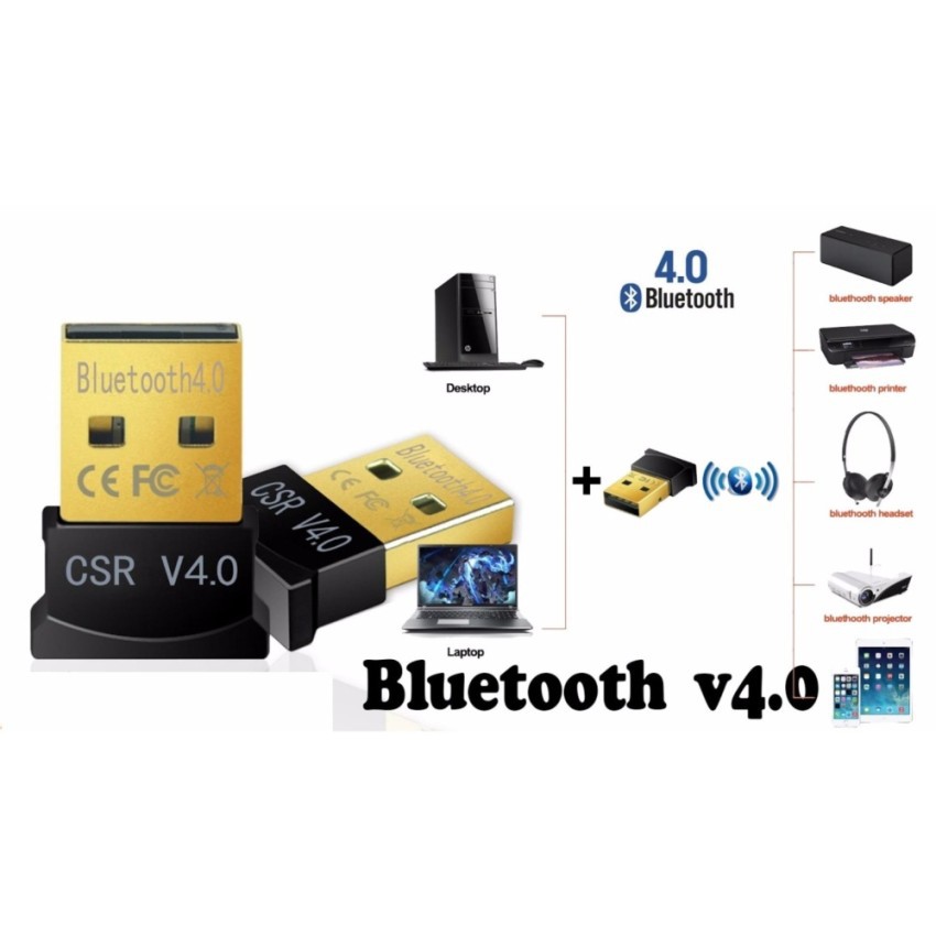 USB Bluetooth CSR 4.0 - bổ sung bluetooth cho máy tính - NSC Việt Nam