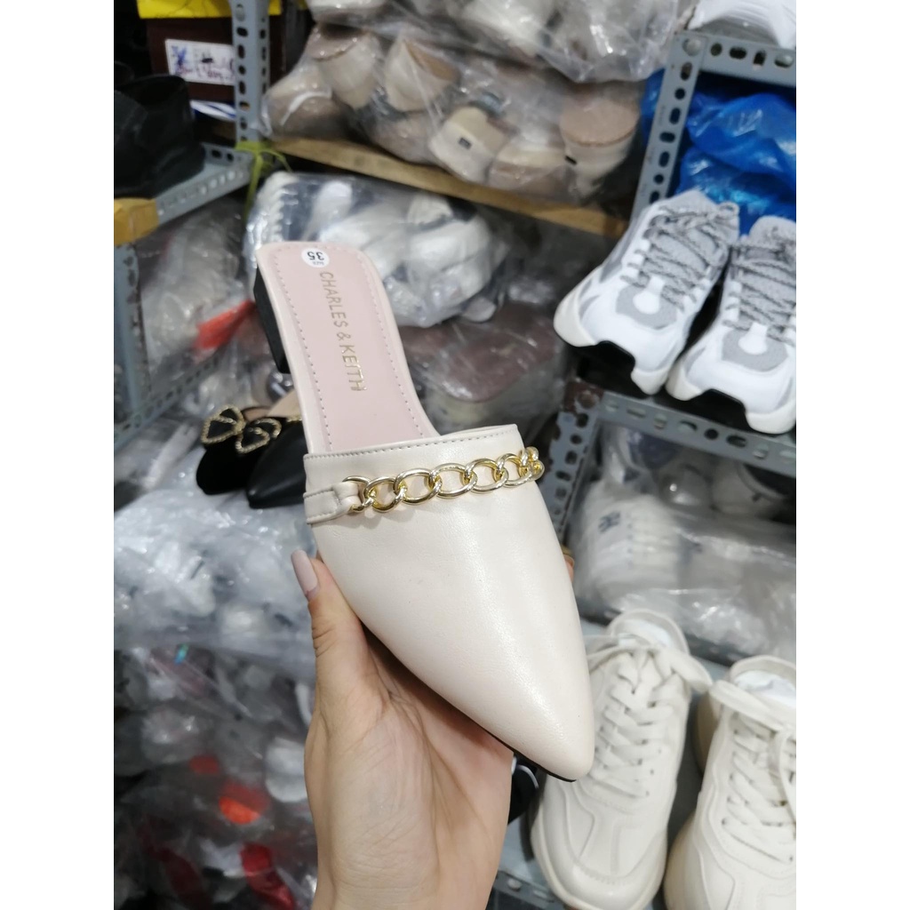 Dép sục nữ búp bê nơ bít mũi trệt đế bằng,giày vnxk bệt lép kẹp xỏ ngón thời trang