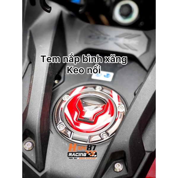 Tem Dán Nắp Bình Xăng HONDA CB150X CB 150X CBX -Tem nắp bình xăng CB150X