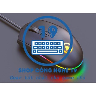 Chuột gaming led rgb tặng kèm pad chuột