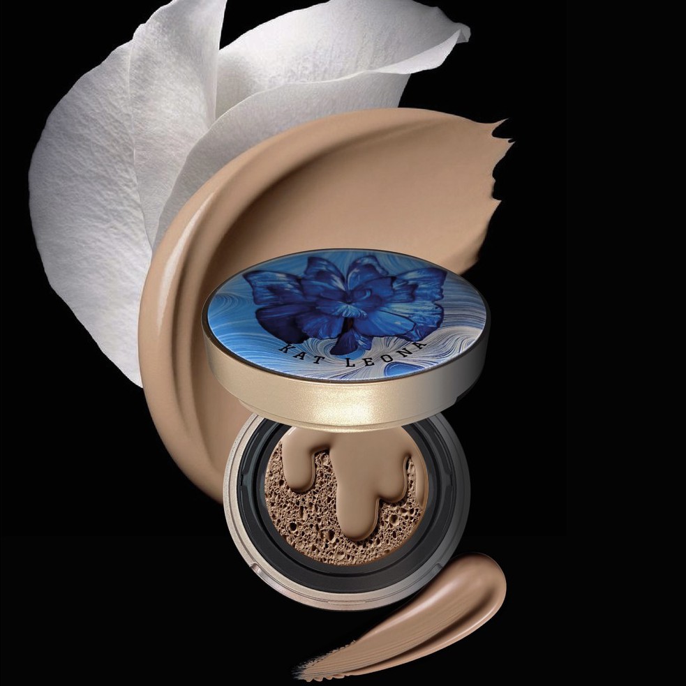 Phấn nước KatLeona Blue Butterfly Skin Cushion- Katiny