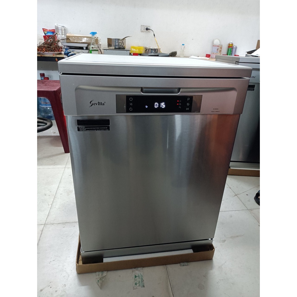 Máy rửa bát Sevilla SV-R18  - NK Malaysia - BH 5 năm - Diệt khuẩn UV - Sấy khí nóng PTC