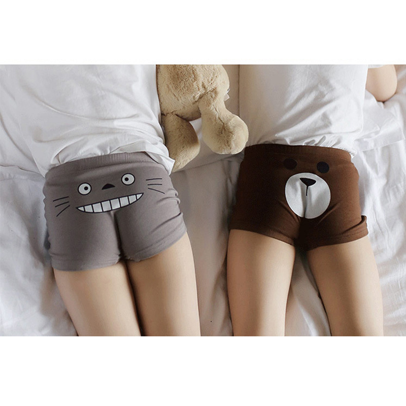 Quần lót boxer vải cotton họa tiết hoạt hình đáng yêu cho bé trai và gái