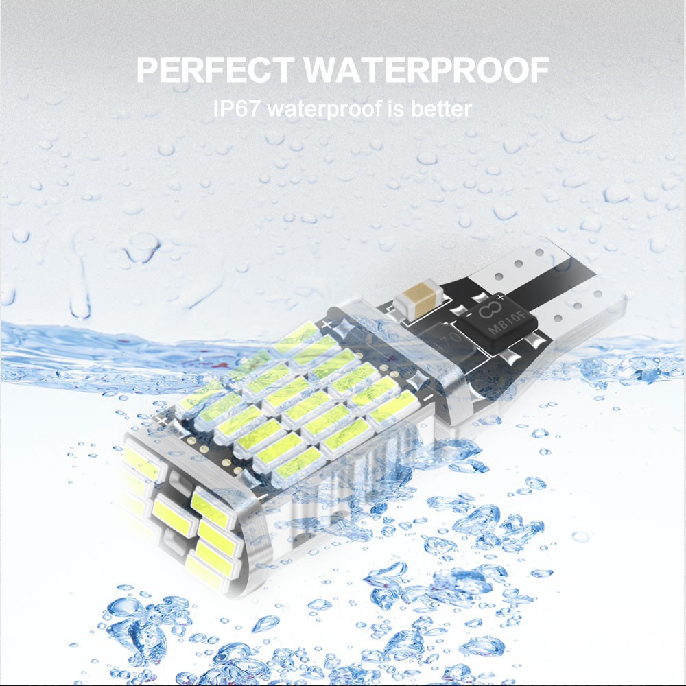 1PCS đèn Led T15 W16W nhấp nháy 3 lần dành cho xe hơi Kevanly
