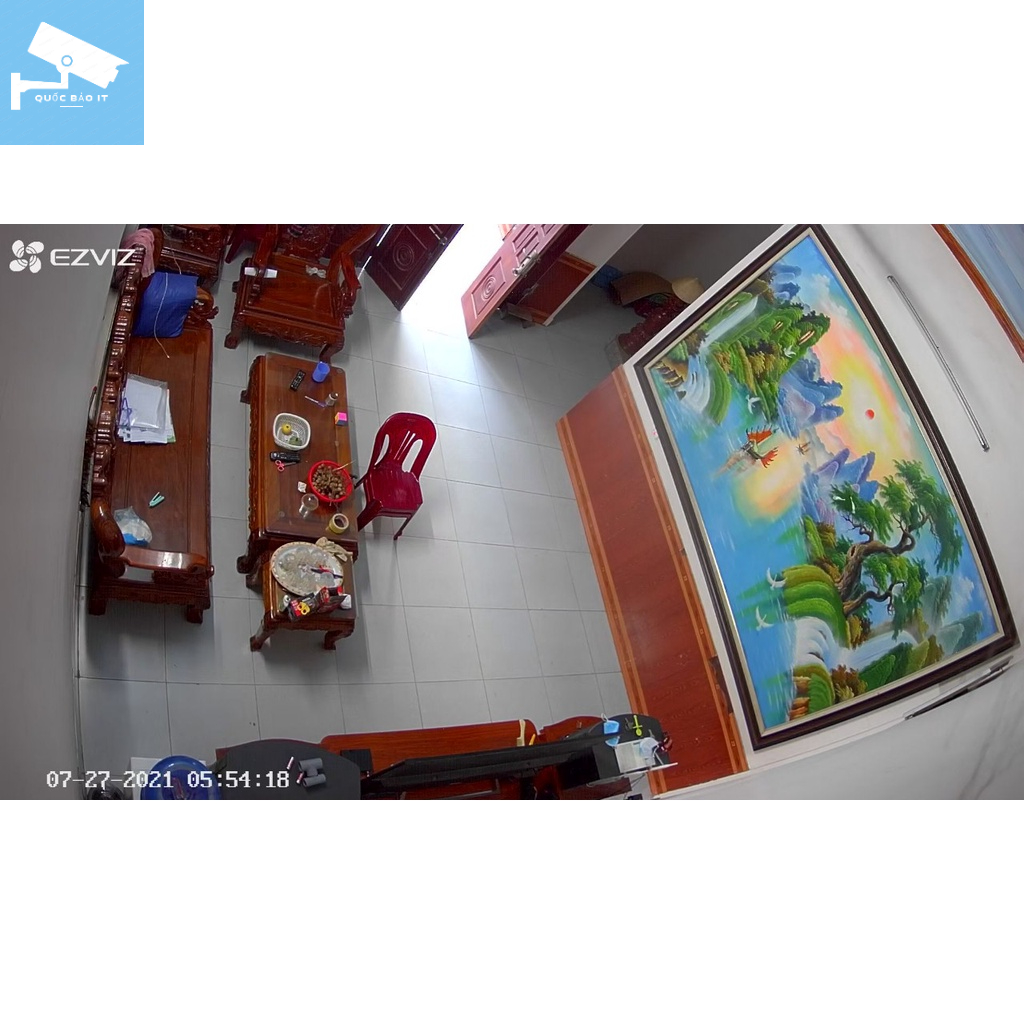 Camera WiFi Ezviz C1C B 1080P chuẩn nén H.265 Góc siêu rộng - Chính Hãng