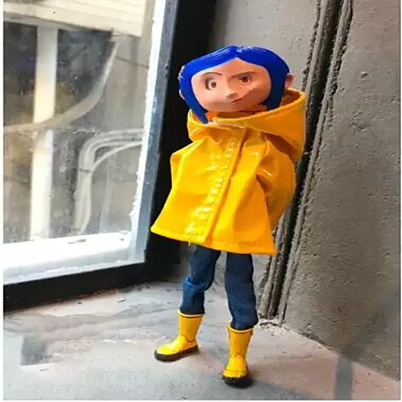 Mô Hình Đồ Chơi Nhân Vật Bendy San Hô Pvc Màu Vàng