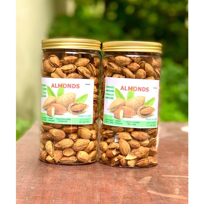 Hạnh nhân rang bơ vỏ mỏng 500gr