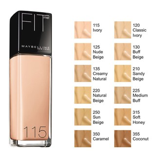 Kem Nền Mịn Lì Fit Me Maybelline 128.