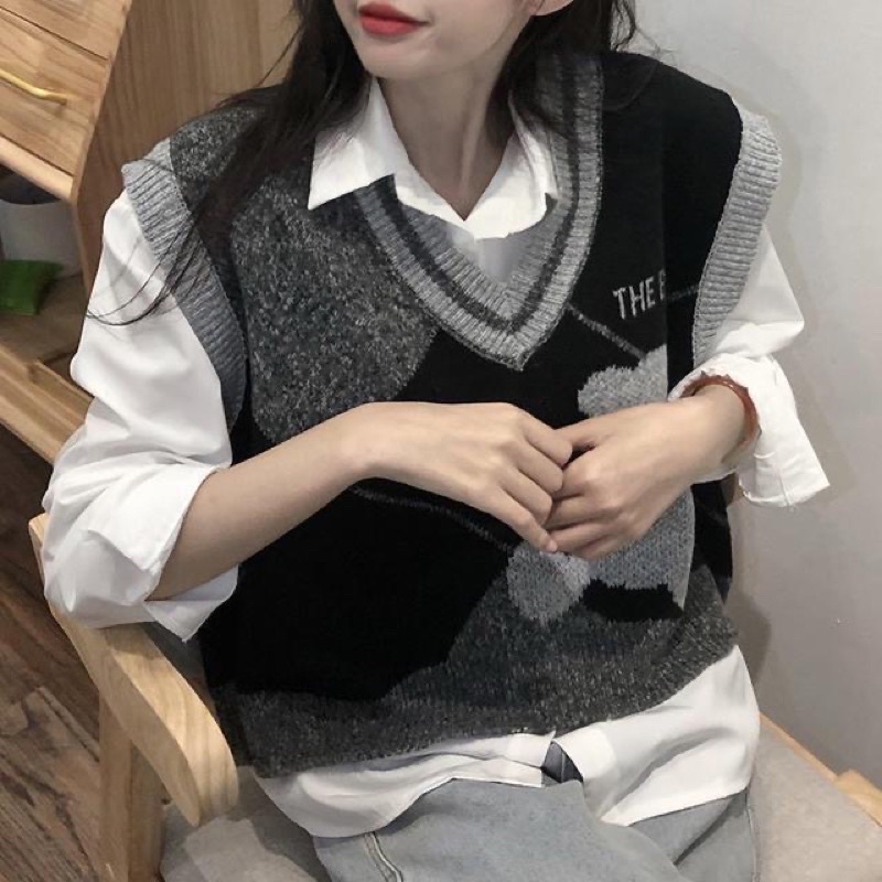 Áo Len Gile phong cách Hàn Quốc siêu chất 2021