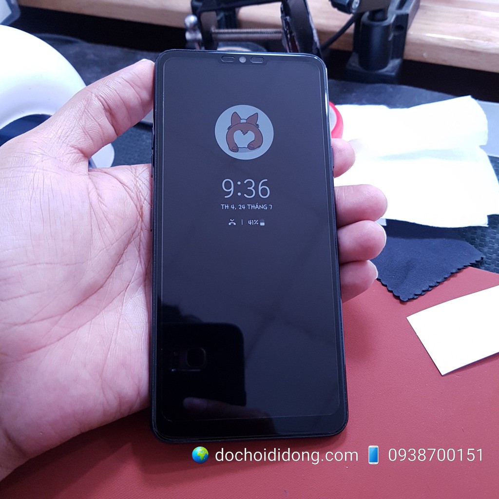 Miếng dán cường lực LG G7 ThinQ full màn hình Zacase full keo