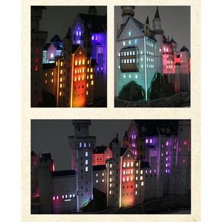 Đồ chơi mô hình 3D - Neuschwanstein Castle (LED) - L174H
