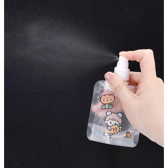 Túi Đựng Mỹ Phẩm Tiện Dụng Khi Đi Du Lịch 30ml 50ml 100ml Tuỳ Chọn