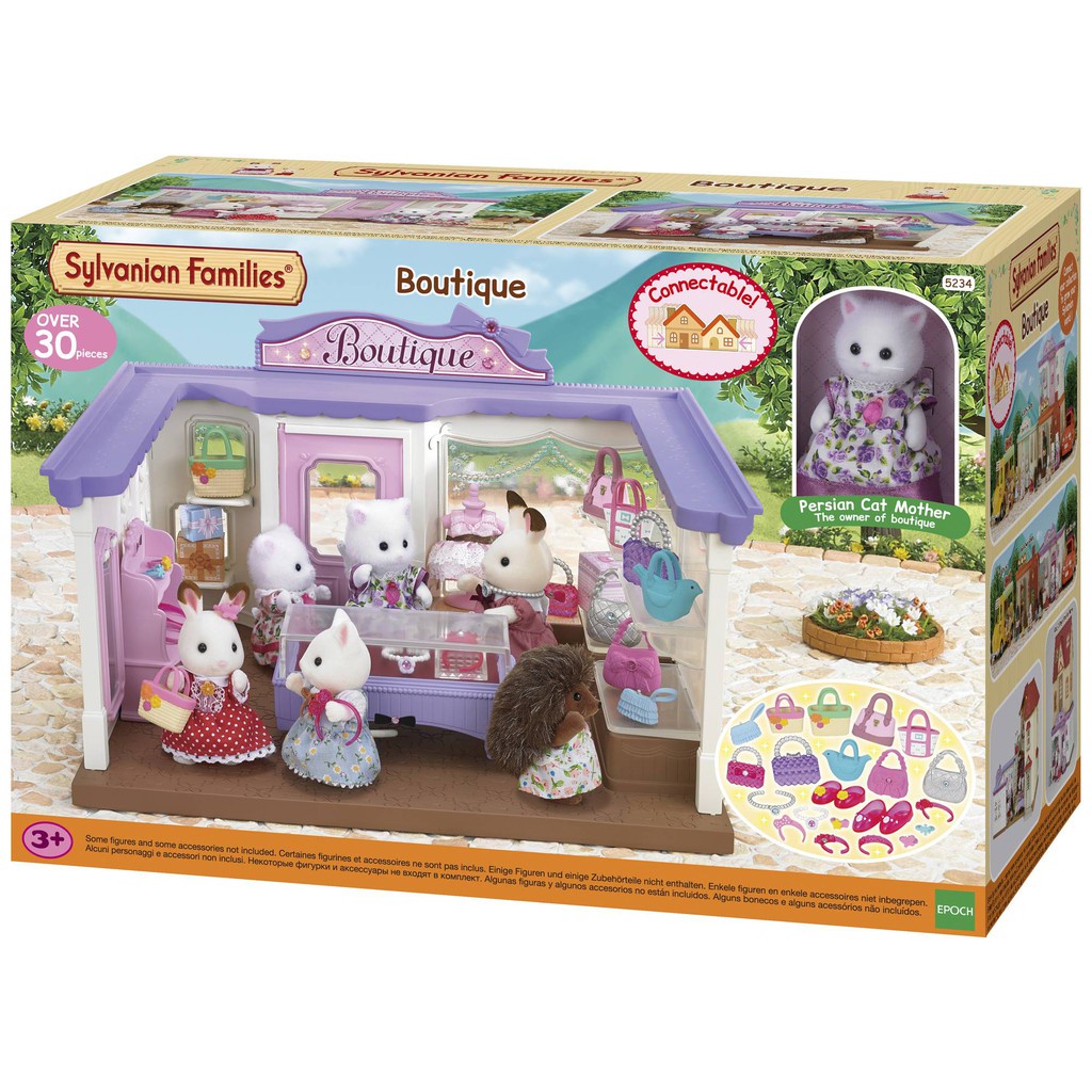 Đồ Chơi Sylvanian Families Bộ Cửa Tiệm Thời Trang Boutique