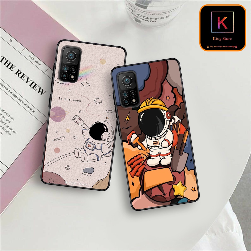 Ốp lưng Xiaomi Mi 10T 5G - Xiaomi Mi 10T Pro 5G - Ốp in hình Phi hành gia cực hot