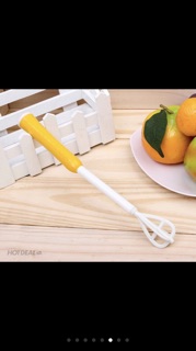 Dụng cụ đánh trứng, đánh bọt cafe. Xoay 360*