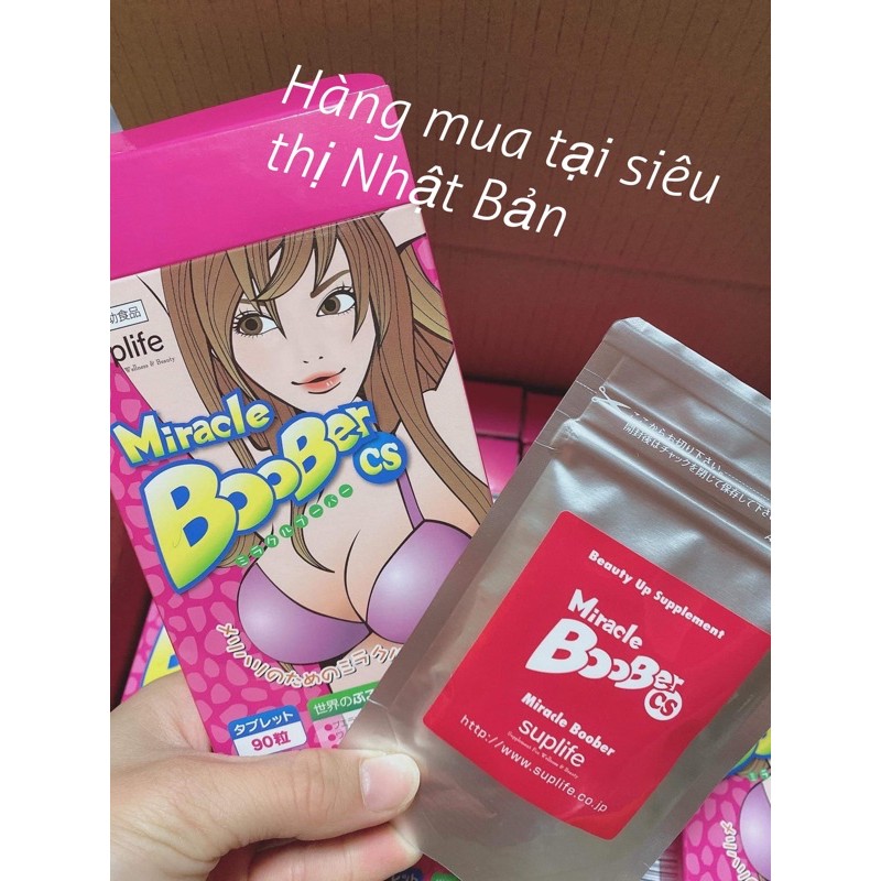 MIRACLE BOOBER nở ngực nở mông