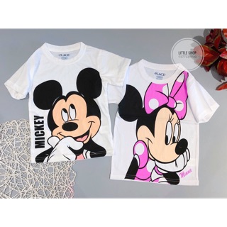 Áo thun Mickey xuất Place cho bé trai, bé gái
